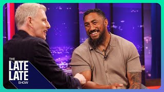 Bundee Aki Irish Citizenship Rugby amp The Toy Show  The Late Late Show [upl. by Sephira]