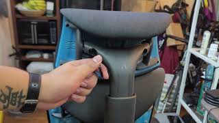 Atlas headrest installreview for Logitech embody chair [upl. by Ynomrah]