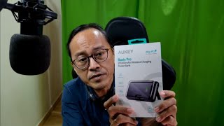 Aukey PBWL03 20000 mAh Wireless Charging Power Bank  Unboxing and Testing [upl. by Salome]