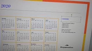 Microsoft Publisher Calendar Tutorial  How to Set 2020 Single Sheet Calendar [upl. by Larochelle]