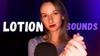 4K ASMR  Lotion Hand Sounds No Talking [upl. by Burwell]