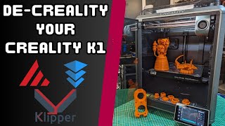 Unlock your Creality  quotFullquot Klipper on the K1 Series 3dprinting [upl. by Rednael]