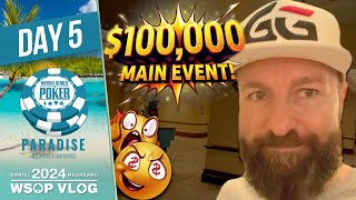 100000 Triton MAIN EVENT  2024 WSOP Paradise VLOG Day 5 [upl. by Svensen874]