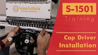 Smartstitch Embroidery Machine S1501 Get Started Uninstall Cap DriverHow to Install [upl. by Yekcir778]