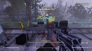 Where to Find the New River Gorge Bridge Athletics Course  Athletics Merit Badge  Fallout 76 [upl. by Okiron438]