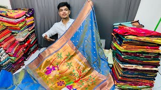 Normal weaving mistake saree live shubham paithani  yeola [upl. by Edythe]