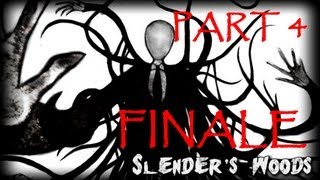 Slender Woods Part 4 Finale Story Mode Scarecam  Reactions [upl. by Balling496]