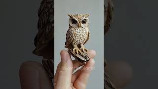 Cute Owl Sitting in Hand cuteowls viralvideo trending [upl. by Sigismund]