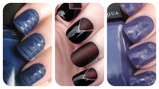 3 Matte Nail Art Tutorials  Easy Nail Art For Beginners  ArcadiaNailArt [upl. by Irehj35]