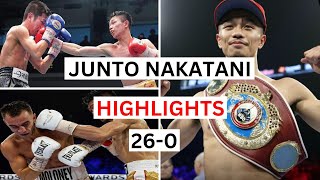 Junto Nakatani 260 Highlights amp Knockouts [upl. by Asnerek]