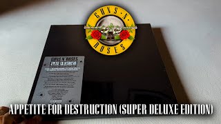 Guns N Roses  Appetite For Destruction Super Deluxe Edition Unboxing [upl. by Recha198]