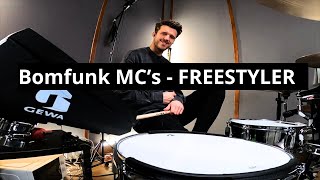 Bomfunk MCs  Freestyler DRUM COVER by Oskar Podolski [upl. by Tania]