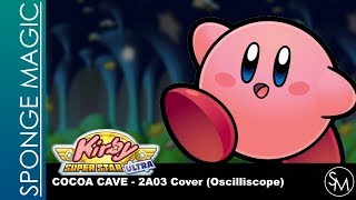 Kirby Super Star  Cocoa Cave 2A03 Cover Oscilliscope [upl. by Trinetta703]