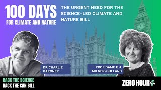 100 days for climate and nature Back the ScienceBack the CAN Bill [upl. by Ileak844]