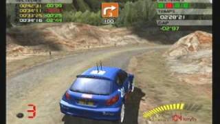 V Rally 3 Playstation 2 PS2 Gameplay  Oldies [upl. by Greer]