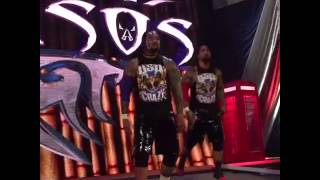 WWE The Usos Entrance In Manchester [upl. by Jentoft866]