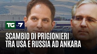 Scambio di prigionieri tra USA e Russia ad Ankara [upl. by Lew150]