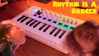 SNAP  Rhythm Is A Dancer  Arturia MINILAB 3  Live looping minilab3 cover loop [upl. by Bellew221]