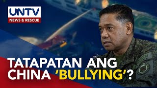 Pilipinas pananatilihin ang maximum tolerance sa West PH Sea sa kabila ng China aggression – AFP [upl. by Olin]