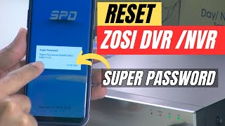 How to reset Zosi DVR and NVR password [upl. by Carew866]