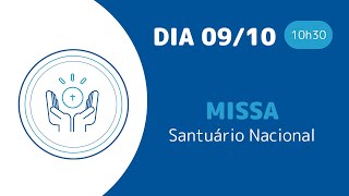 Missa 10h30  Santuário Nacional de Aparecida 09102024 [upl. by Wetzell]