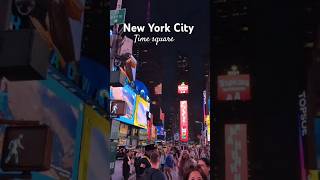 Walking New York City Time square at night 🌉 [upl. by Kursh]