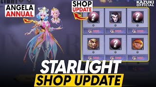 STARLIGHT SHOP UPDATE  ANGELA ANNUAL STARLIGHT  NEWLY ADDED STARLIGHT CHEST SKINS amp MORE [upl. by Eleets943]