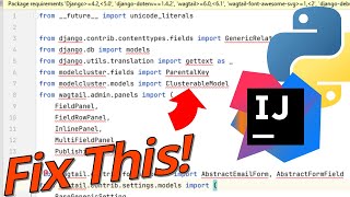 IntelliJ  How to setup the Python SDK with WSL and Pyenv [upl. by Akenit4]