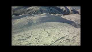 Ski snowboard Les Arcs 2012avi [upl. by Anyal]