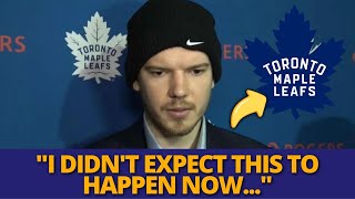 NOW SAMSONOV REVEALS BIG CHANGE AND DECISION ABOUT LEAFS LOOK WHAT HE SAID MAPLE LEAFS NEWS [upl. by Renaldo]