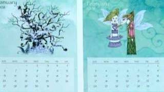 CD Jewel Case Calendar [upl. by Ansev]