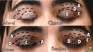 👀 Como APLICAR SOMBRA de OJOS paso a paso para PRINCIPIANTES [upl. by Jamin]