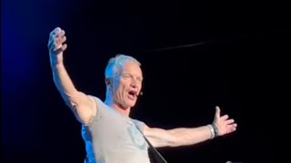 Sting  Message in a Bottle  Live  Hard Rock Casino Sacramento 41223 My Songs Tour [upl. by Assenahs]