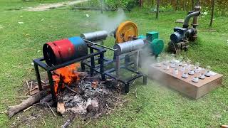 I made Steam Generator at home Using Gas Cylinder [upl. by Savdeep394]