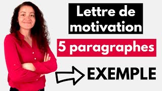 Comment écrire une lettre de motivation [upl. by Perrins]