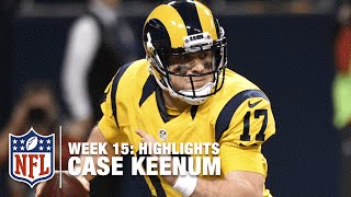 Case Keenum Highlights Week 15  Buccaneers vs Rams  NFL [upl. by Draned]