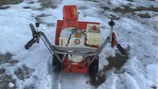 Fixing the snow blower belt amp load testing part 2 on 3610 [upl. by Nylrad]