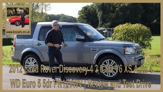 2012 Land Rover Discovery 4 3 0 SD V6 XS Auto 4WD Euro 5 5dr PN12VWV  Review and Test Drive [upl. by Cnahc]