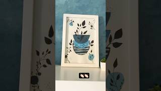 How to make simple wall art 🫶 wallart decor wallpainting paintingtechniques boho bohoart [upl. by Addi]