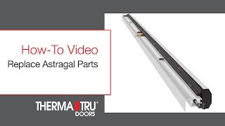 HowTo Replace Astragal Parts [upl. by Longwood]