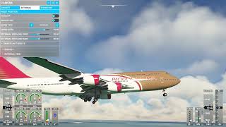 Microsoft Flight Simulator Taipei to Brisbane with a 7478 [upl. by Kirsten]