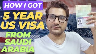 ✅ 🇺🇸 How to Get US Visa from Saudi Arabia Fees Appointment Application amp Interview Guide 2024 [upl. by Alyssa385]