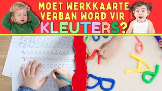 Aktiewe Speel Lewer Beter Resultate as Werkkaarte vir KLEUTERS  Afrikaanse Opvoedkundige Video [upl. by Lyda]