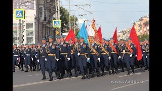 Курсанты Рязанского десантного училища quotШел солдатquot 9 мая 2018 [upl. by Jonati]