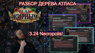 324 Necropolis АТЛАС Полный разбор баффы и нерфы стартовое дерево [upl. by Aciria]