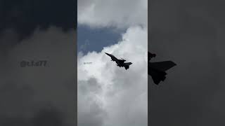 GENERAL DYNAMICS F16AM FIGHTING FALCON aviation riat2024 f16 danishairforce farnboroughairshow [upl. by Yun]