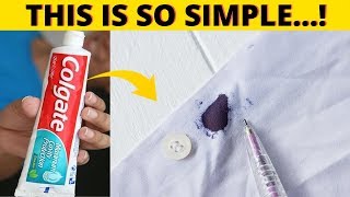 Don’t worry Remove ballpoint ink stains from clothes using this fabric stain removers [upl. by Sivet]