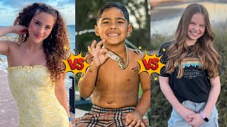 Sofie Dossi Vs Salish Matter Vs Zakyius The Trench Family Lifestyle Comparison [upl. by Ugo229]