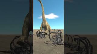 100 Emperor Scorpion vs Brachiosaurus shorts viral [upl. by Nattirb]