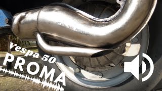 Vespa 50 Special Sound  Proma  75cc Polini  4K [upl. by Gula459]